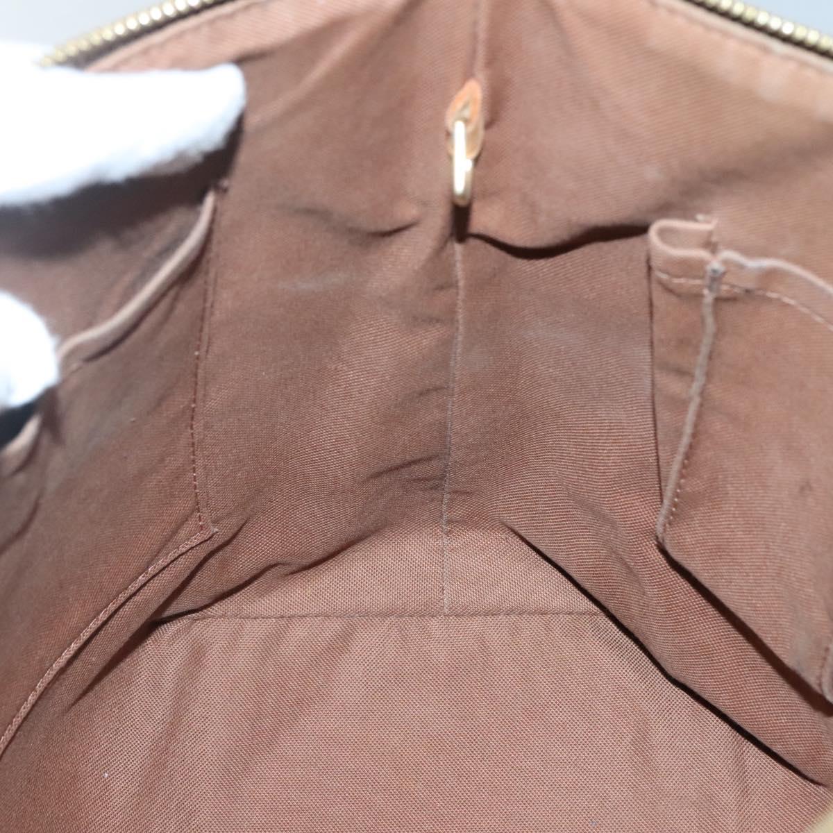 LOUIS VUITTON Monogram Palermo PM Tote Bag M40145 LV Auth 142168