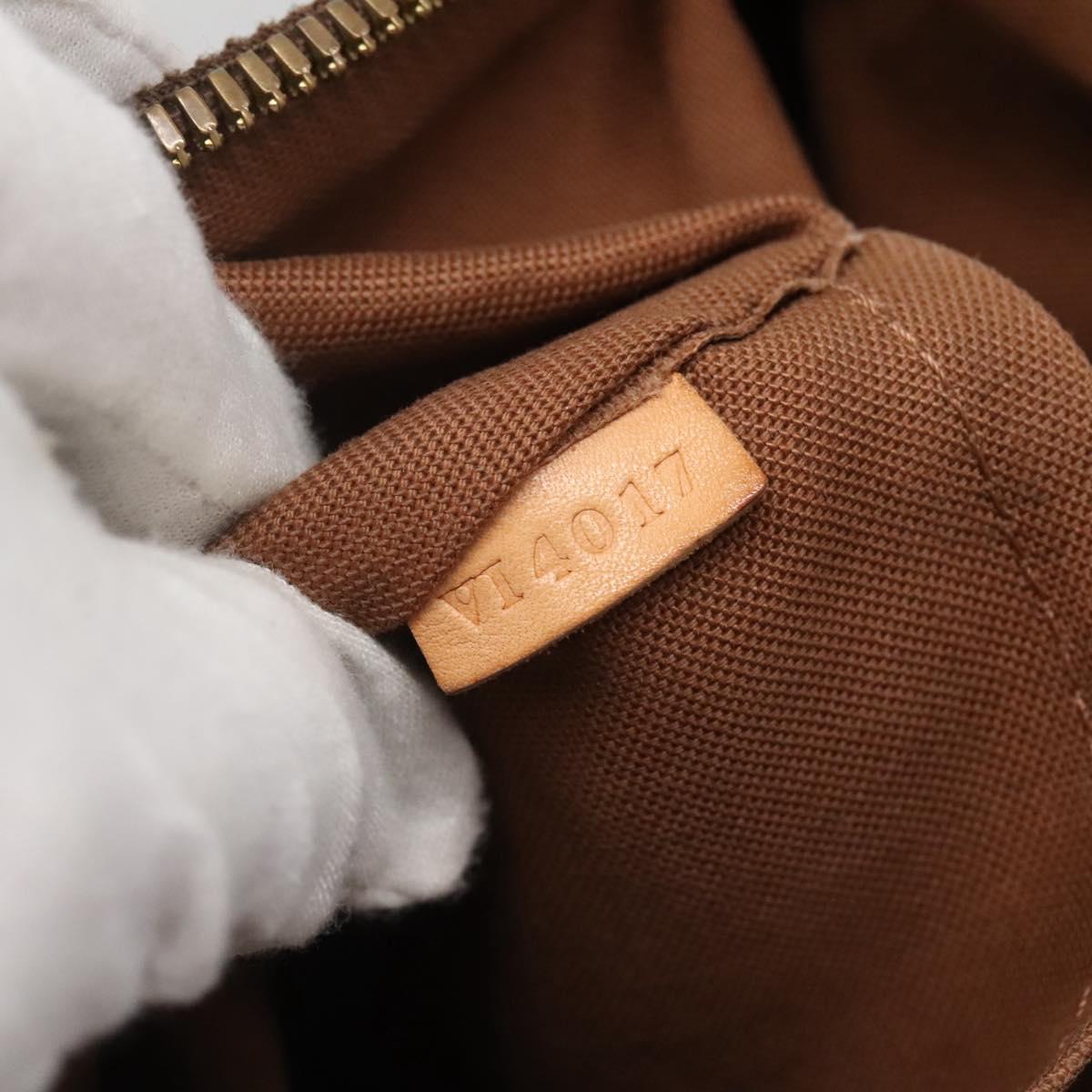 LOUIS VUITTON Monogram Palermo PM Tote Bag M40145 LV Auth 142168