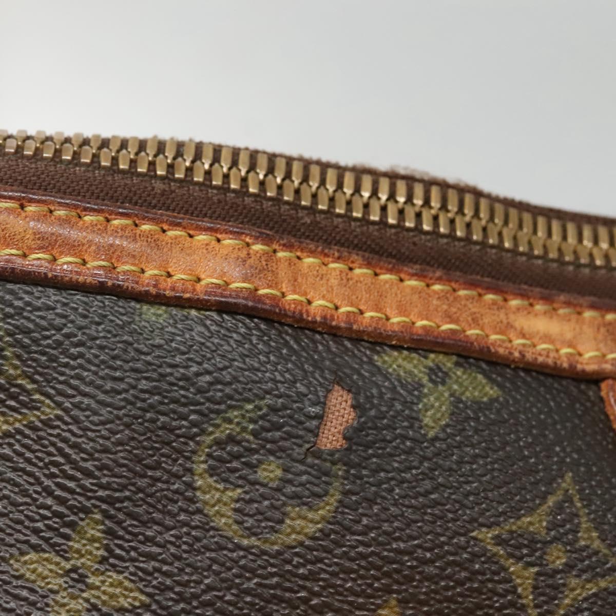 LOUIS VUITTON Monogram Palermo PM Tote Bag M40145 LV Auth 142168