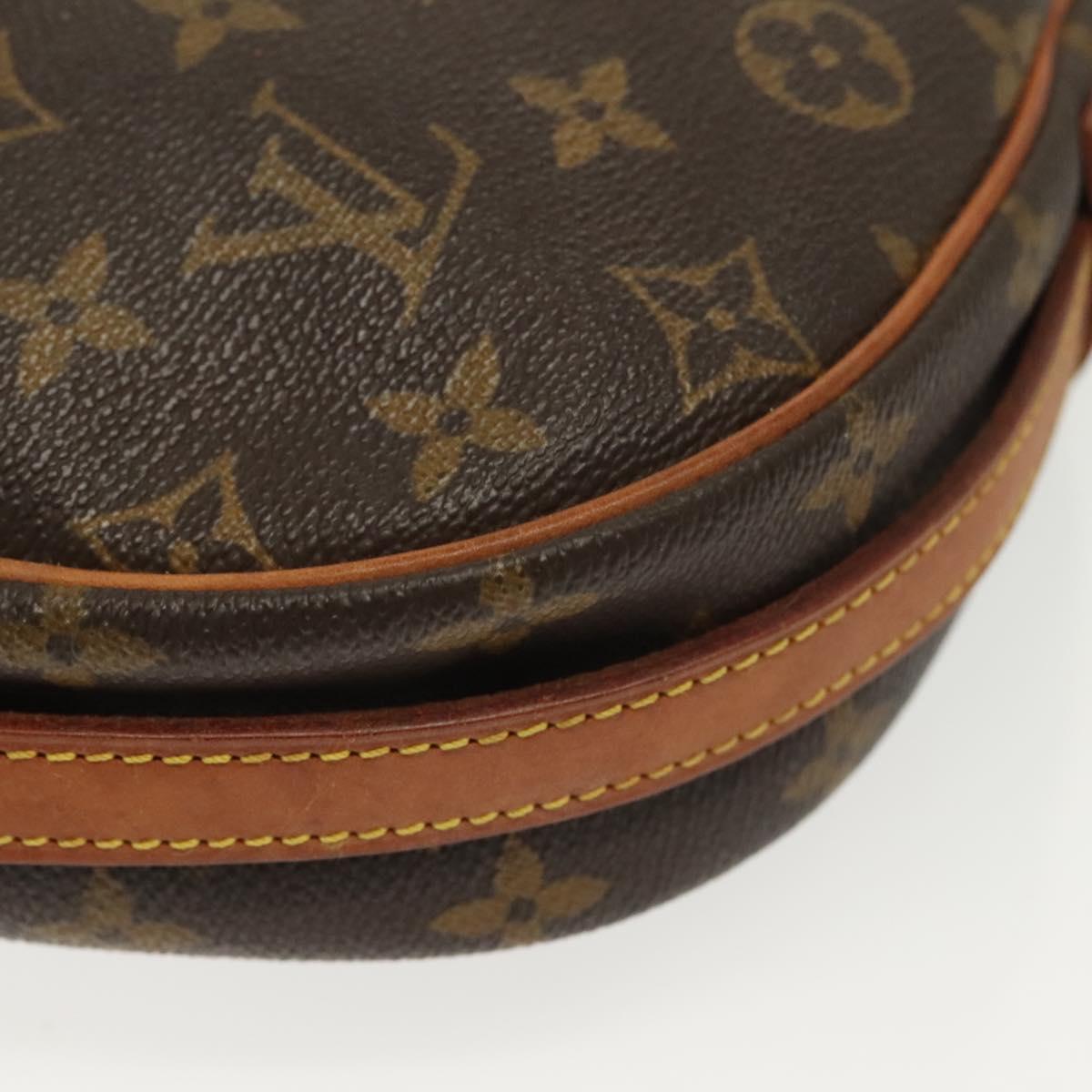 LOUIS VUITTON Monogram Jeune Fille MM Shoulder Bag M51226 LV Auth 142170