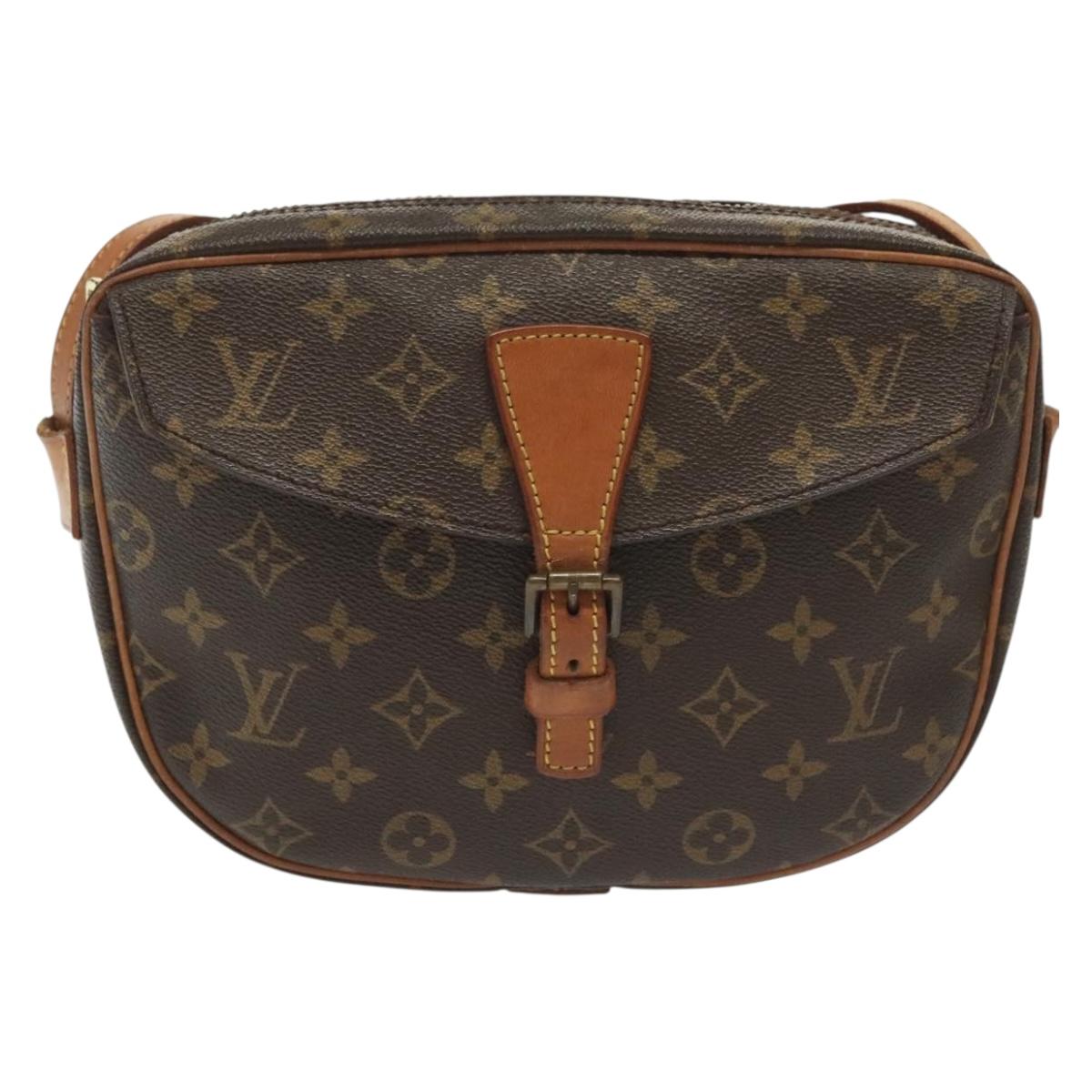 LOUIS VUITTON Monogram Jeune Fille MM Shoulder Bag M51226 LV Auth 142170