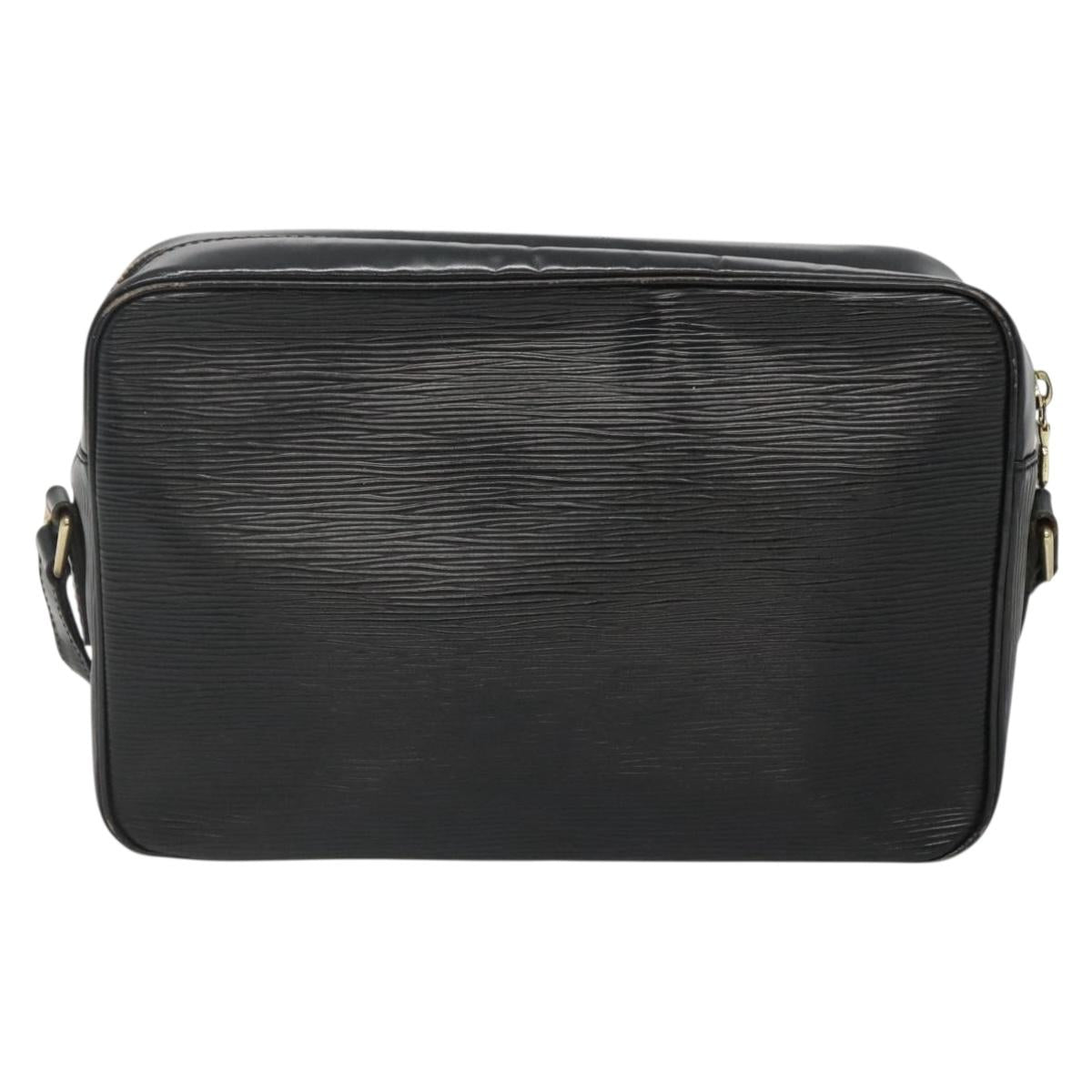 LOUIS VUITTON Epi Trocadero 27 Shoulder Bag Black M52312 LV Auth 142172