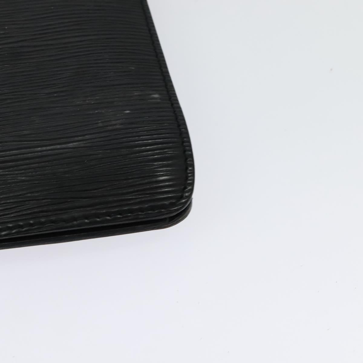 LOUIS VUITTON Epi Free Run Shoulder Bag Green Black M52414 LV Auth 142173