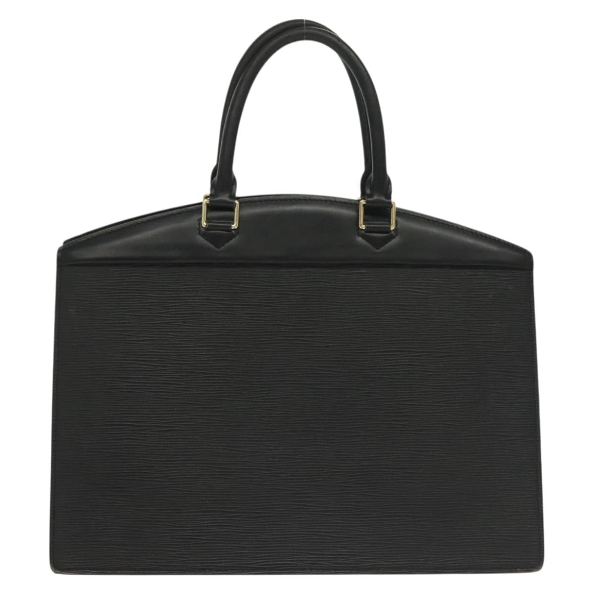 LOUIS VUITTON Epi Riviera Hand Bag Noir Black M48182 LV Auth 142174