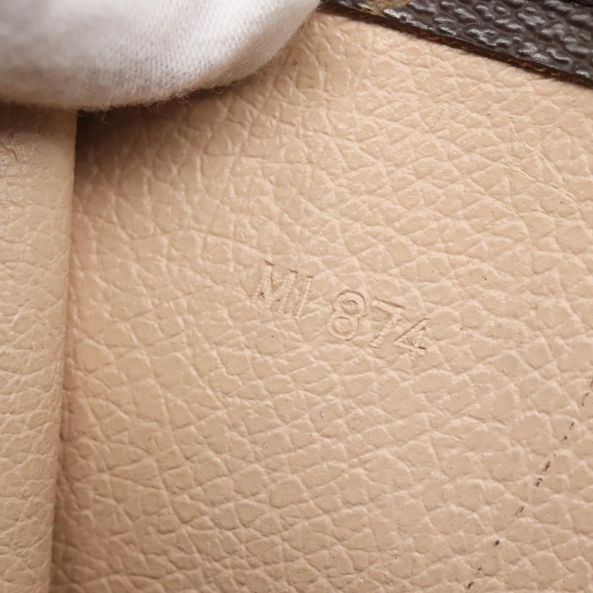 LOUIS VUITTON Monogram Sac Plat Hand Bag M51140 LV Auth 142198