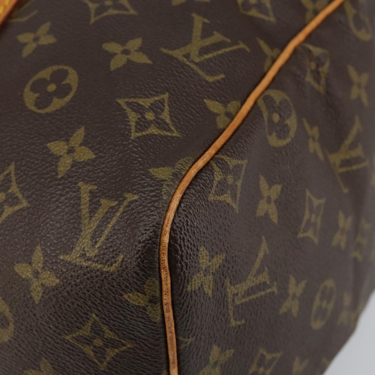 LOUIS VUITTON Monogram Sac Souple 35 Boston Bag Vintage M41626 LV Auth 142202
