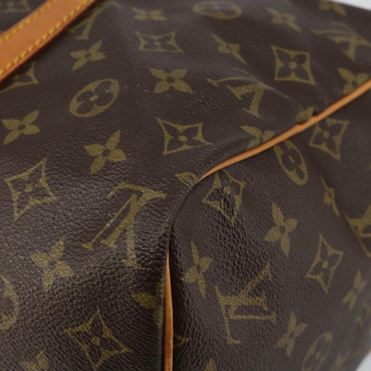 LOUIS VUITTON Monogram Sac Souple 35 Boston Bag Vintage M41626 LV Auth 142202