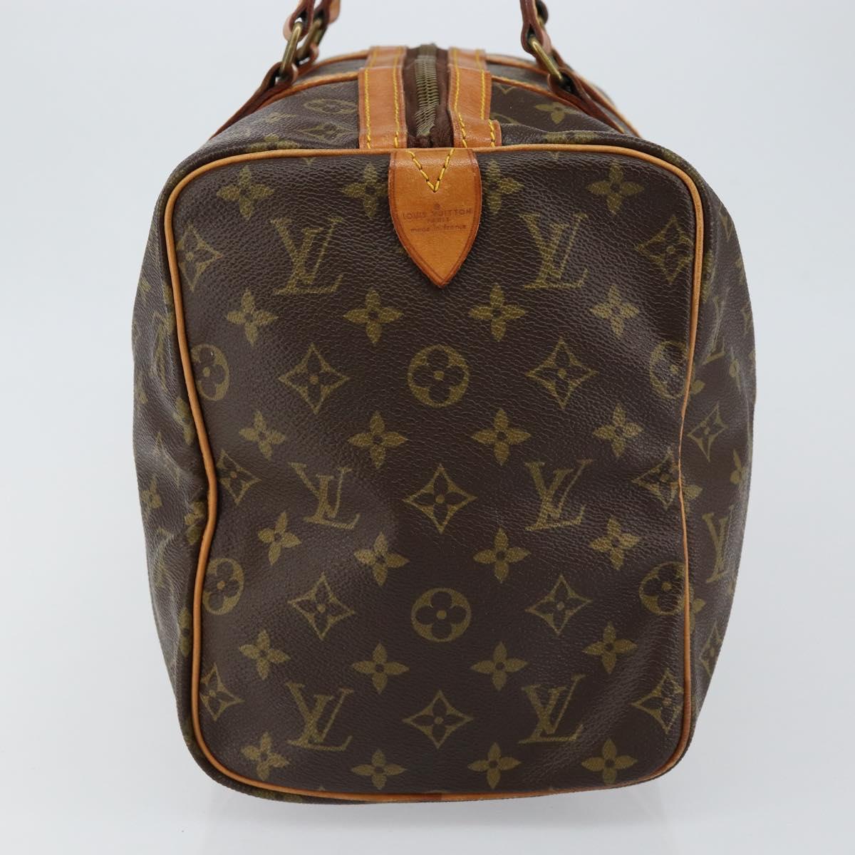 LOUIS VUITTON Monogram Sac Souple 35 Boston Bag Vintage M41626 LV Auth 142202