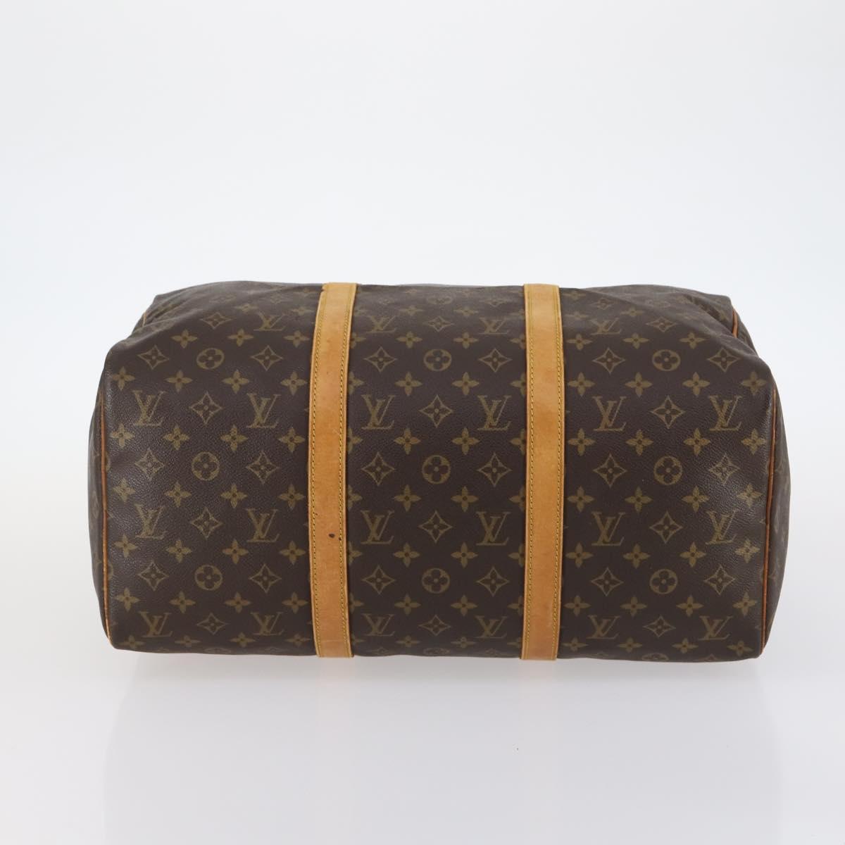 LOUIS VUITTON Monogram Sac Souple 45 Boston Bag M41624 LV Auth 142203
