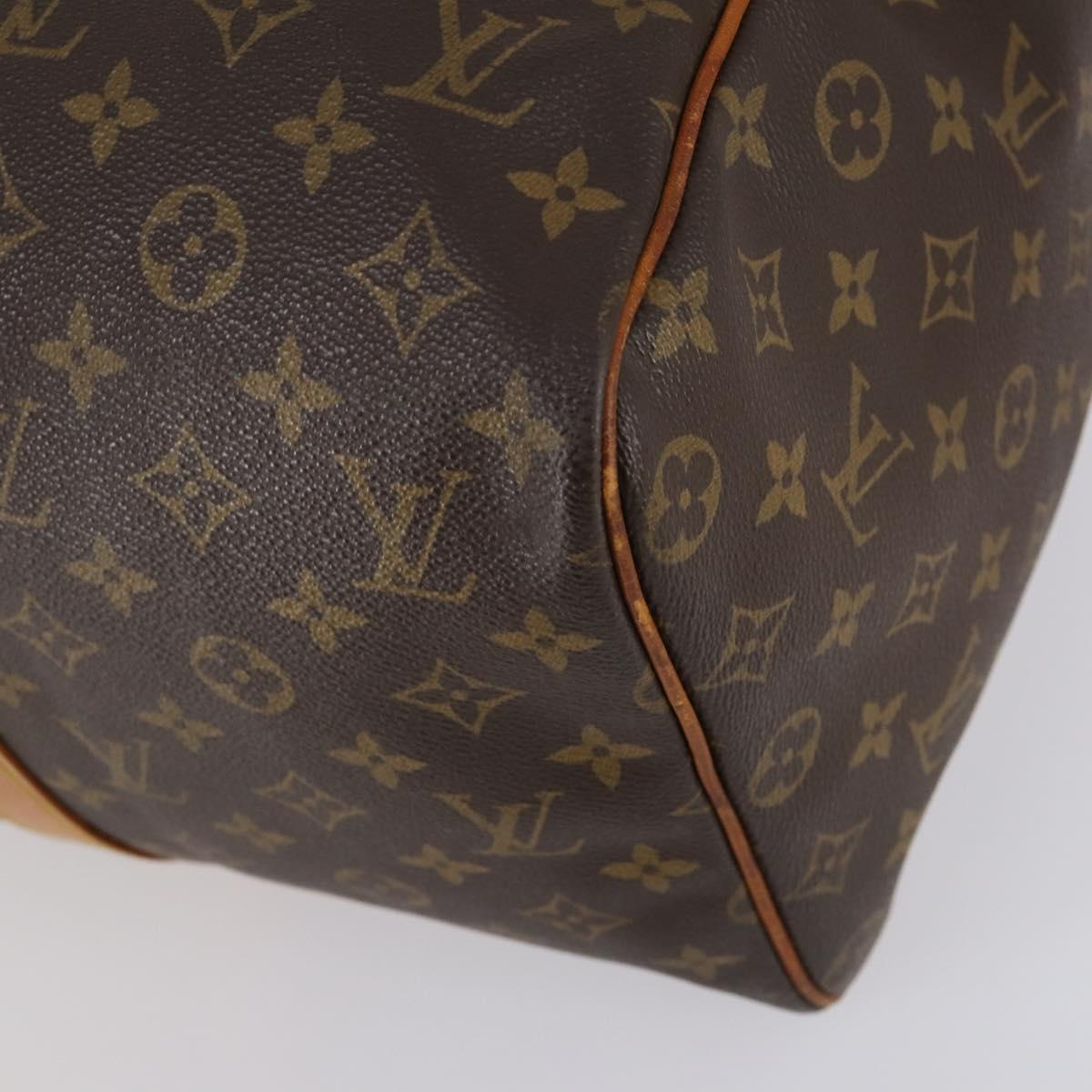 LOUIS VUITTON Monogram Sac Souple 45 Boston Bag M41624 LV Auth 142203