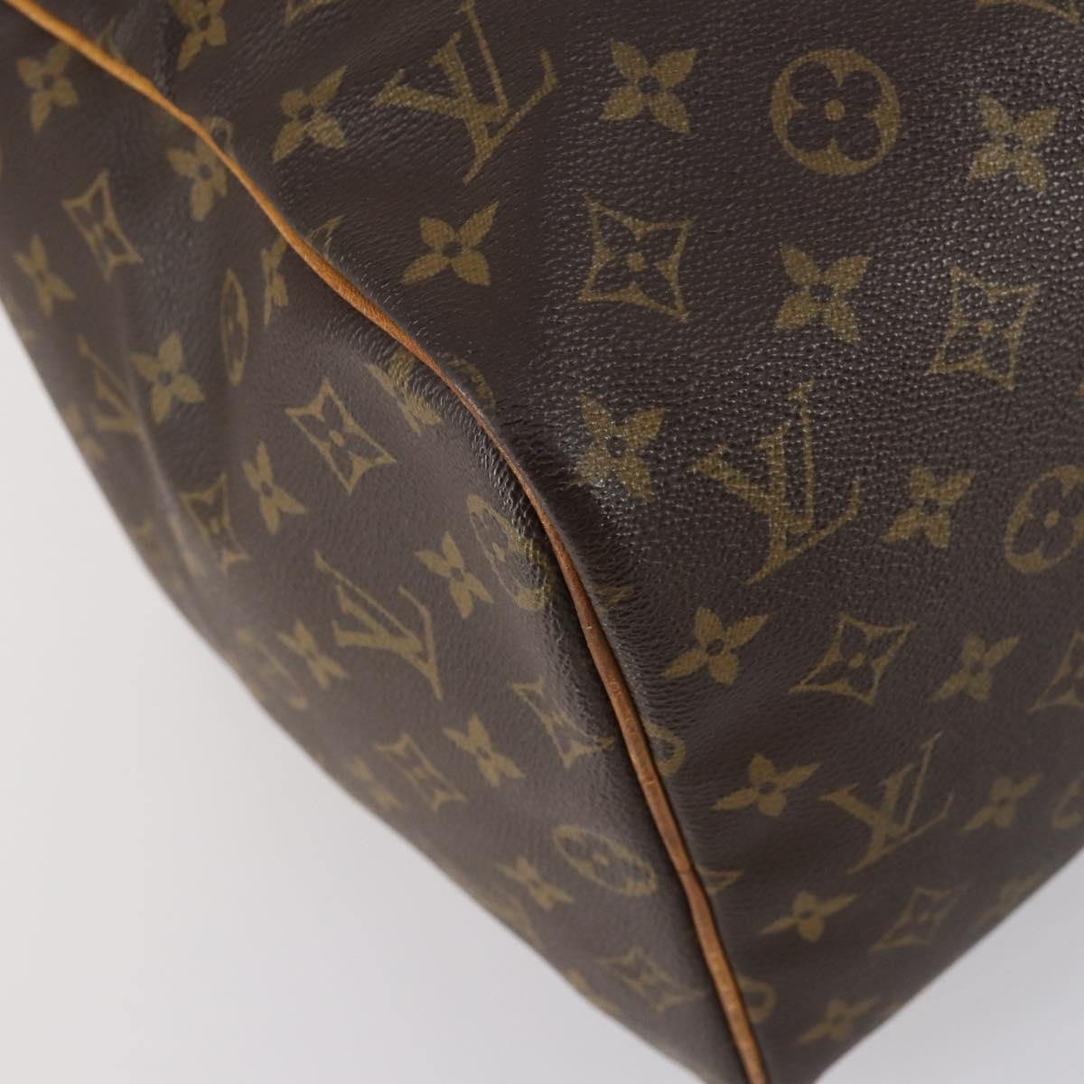 LOUIS VUITTON Monogram Sac Souple 45 Boston Bag M41624 LV Auth 142203