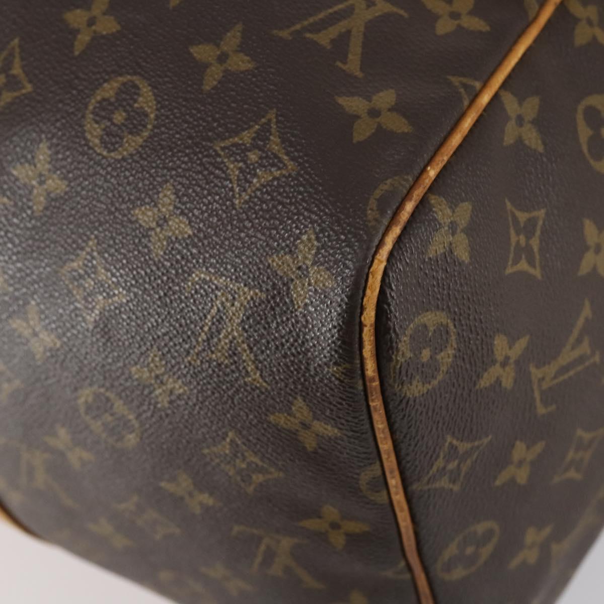 LOUIS VUITTON Monogram Sac Souple 45 Boston Bag M41624 LV Auth 142203