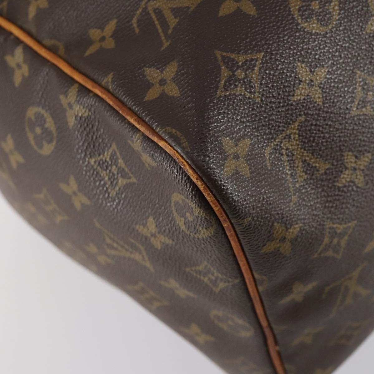 LOUIS VUITTON Monogram Sac Souple 45 Boston Bag M41624 LV Auth 142203