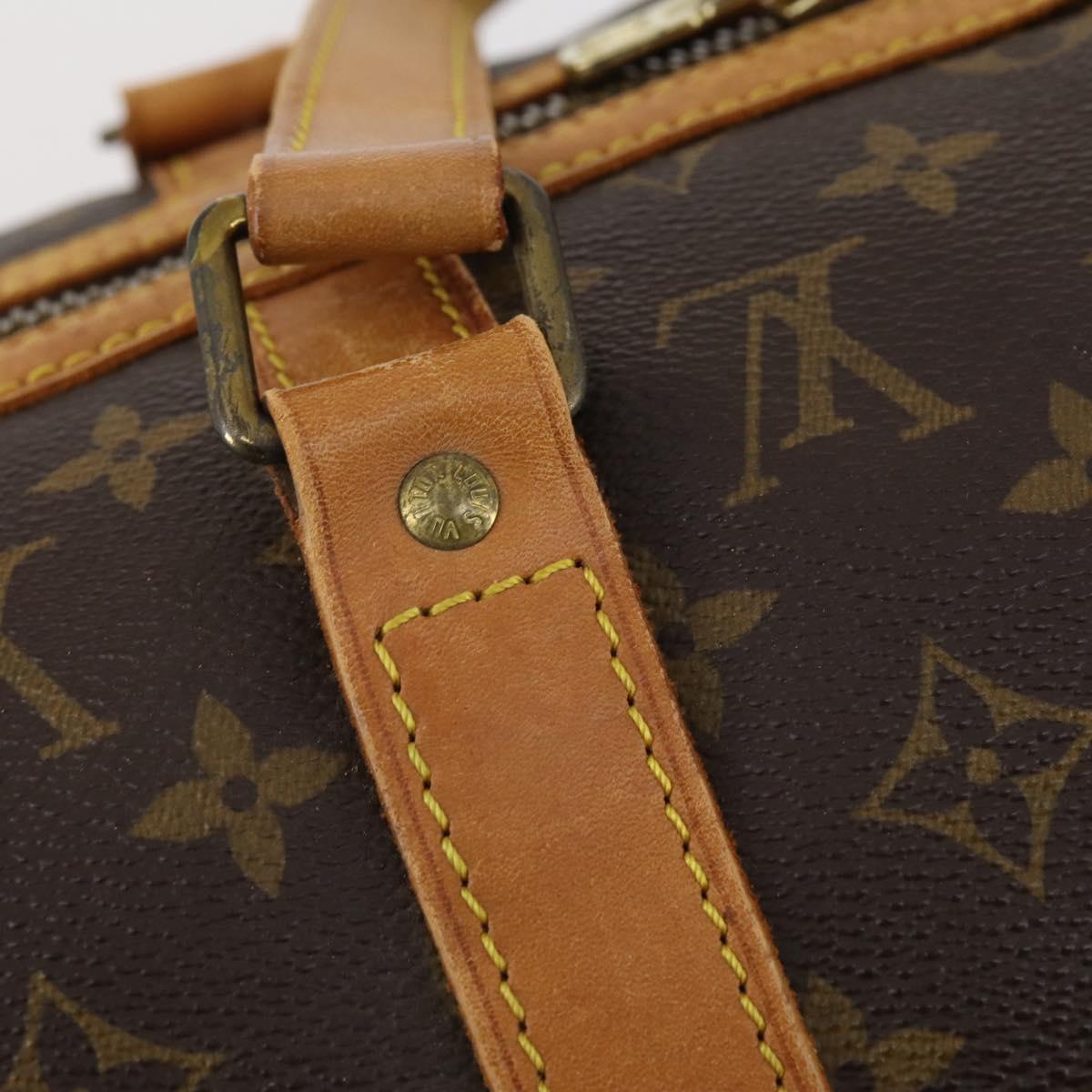 LOUIS VUITTON Monogram Sac Souple 45 Boston Bag M41624 LV Auth 142203