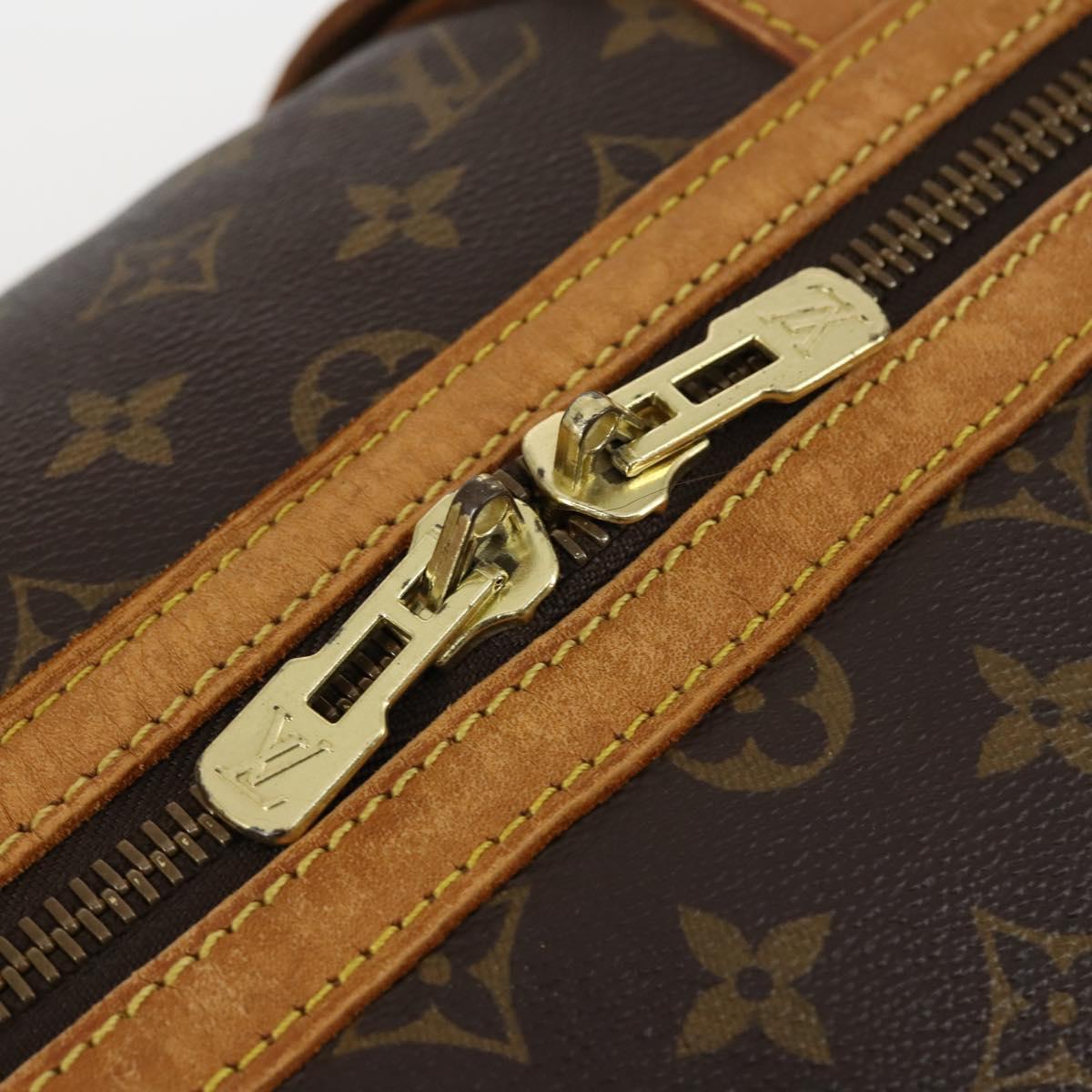 LOUIS VUITTON Monogram Sac Souple 45 Boston Bag M41624 LV Auth 142203