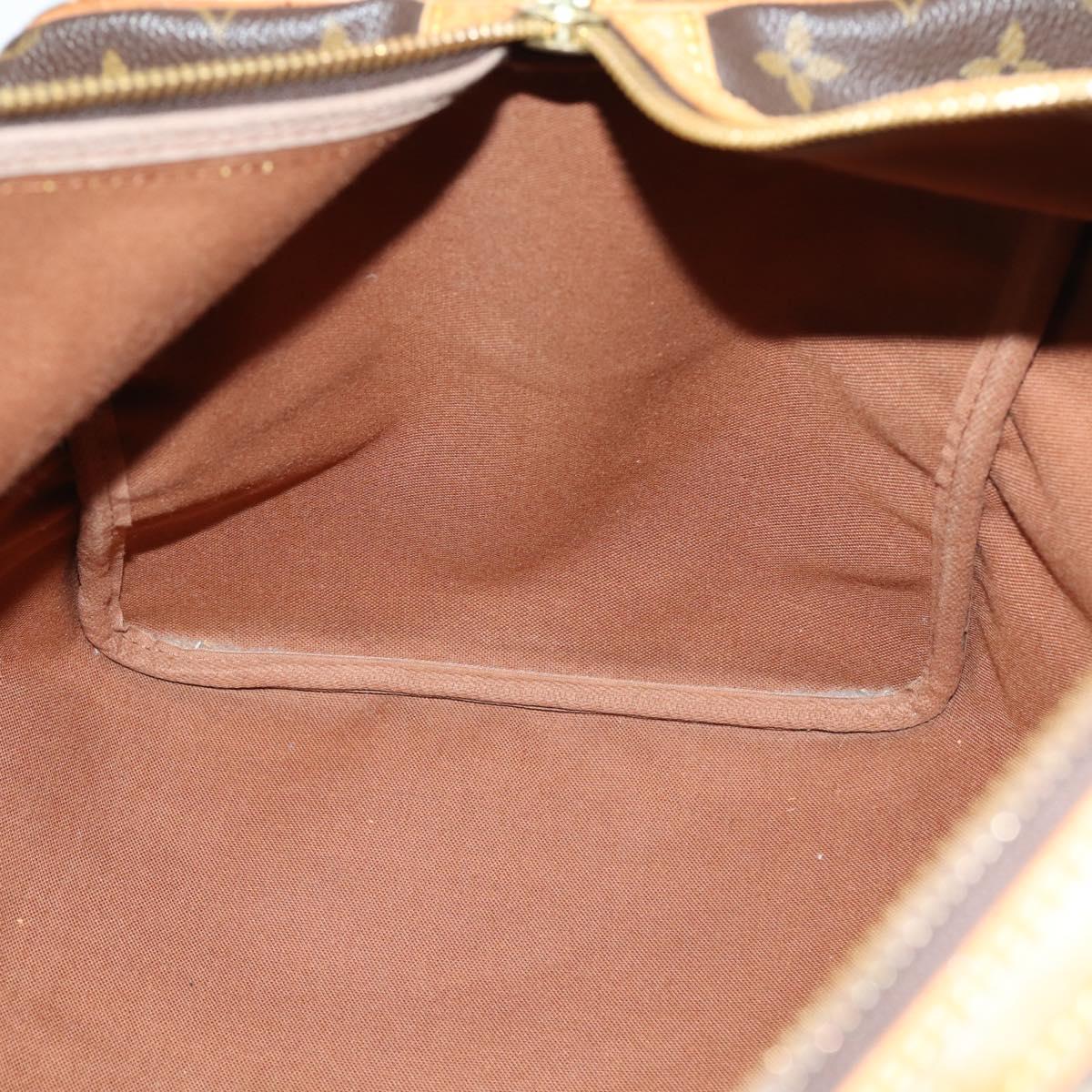 LOUIS VUITTON Monogram Sac Souple 45 Boston Bag M41624 LV Auth 142203