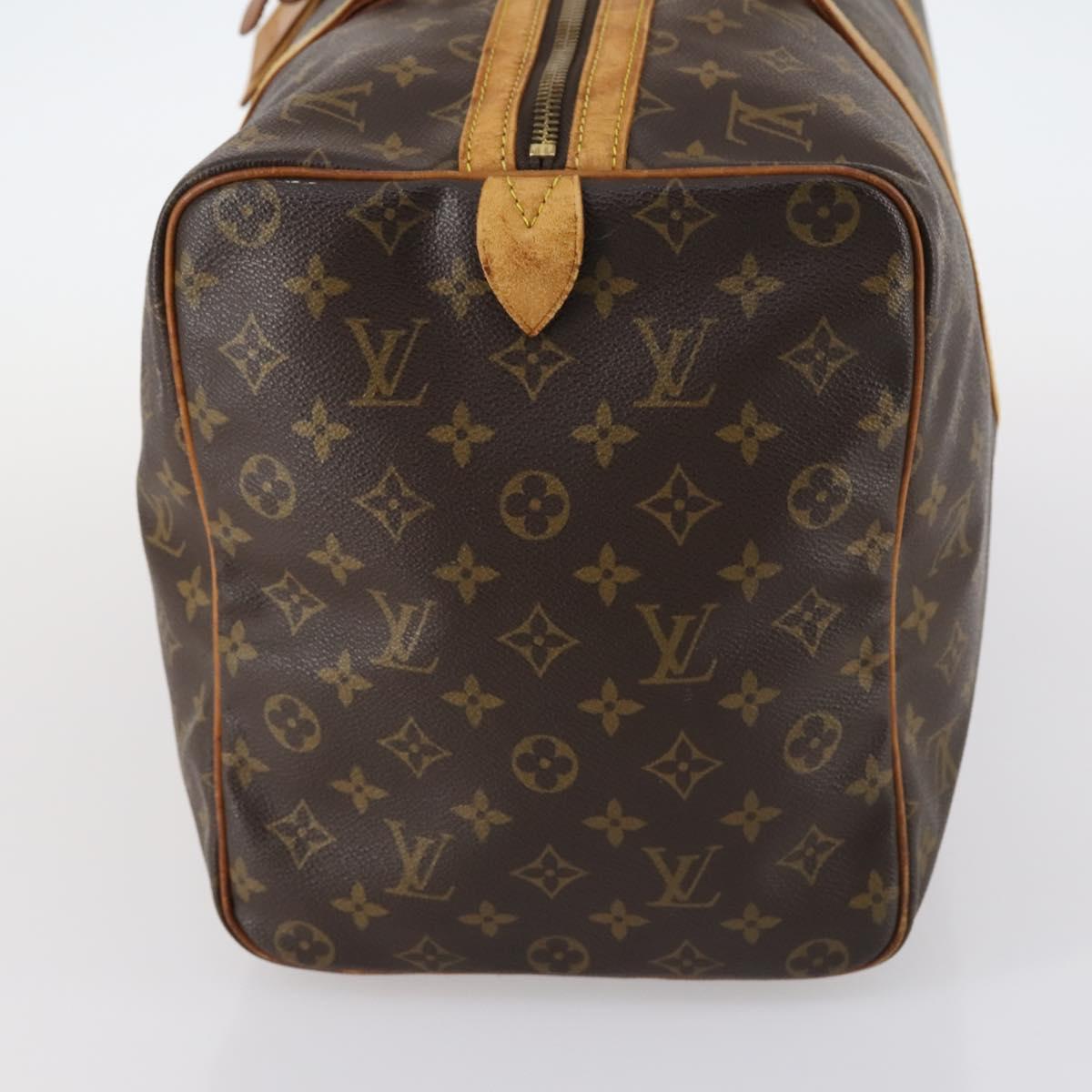 LOUIS VUITTON Monogram Sac Souple 45 Boston Bag M41624 LV Auth 142203