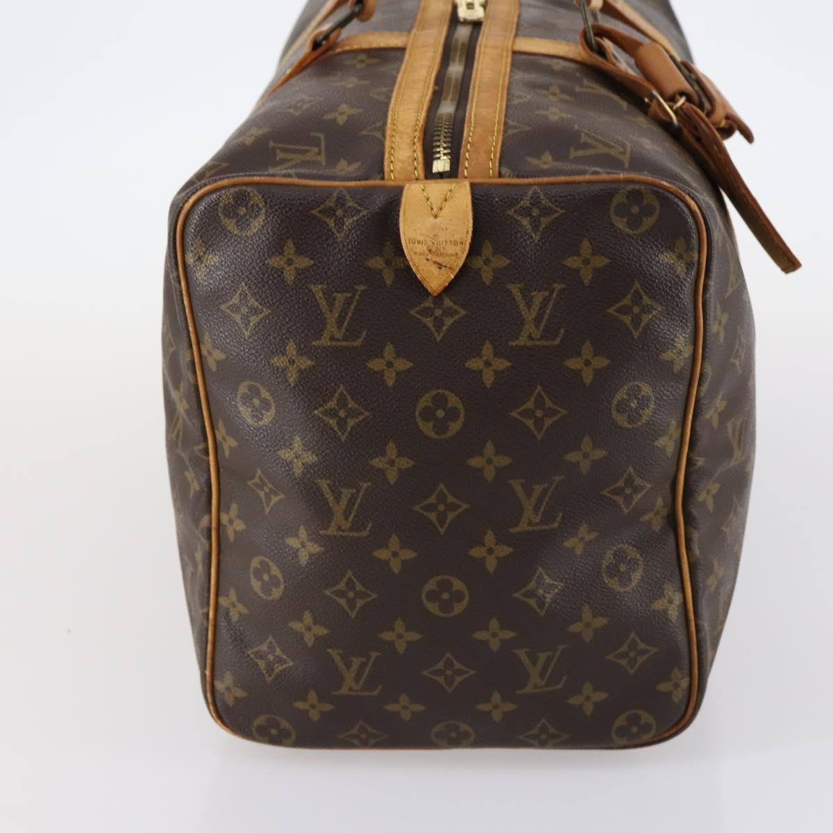 LOUIS VUITTON Monogram Sac Souple 45 Boston Bag M41624 LV Auth 142203