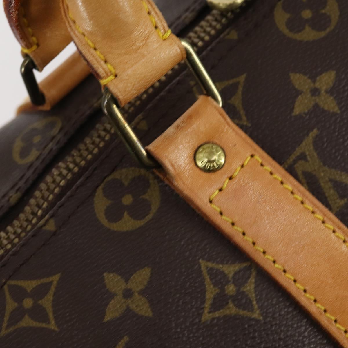 LOUIS VUITTON Monogram Keepall 45 Boston Bag M41428 LV Auth 142204