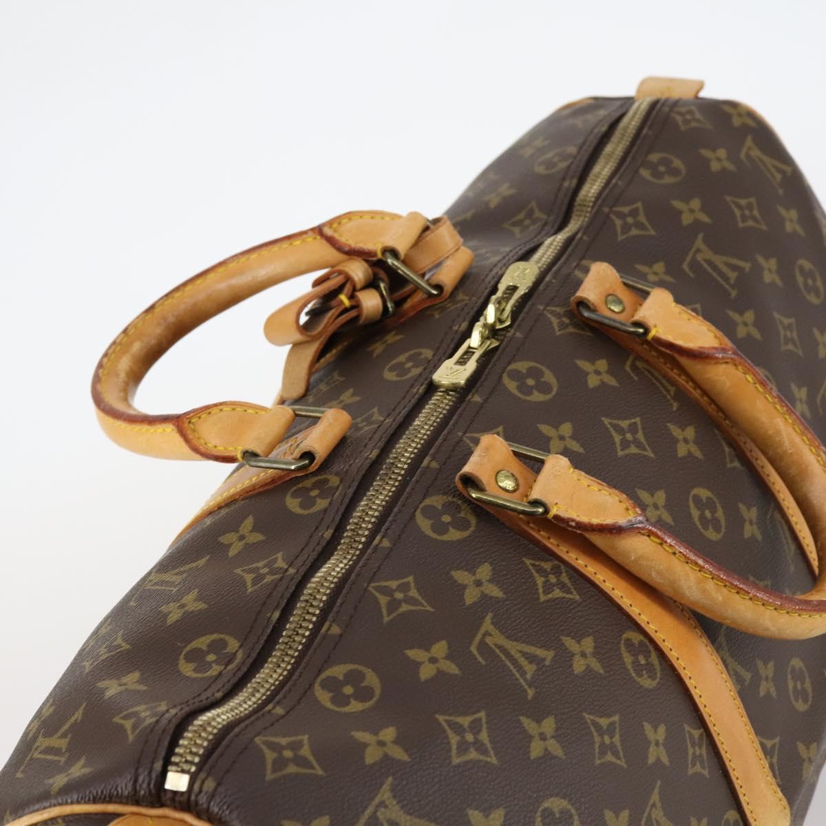 LOUIS VUITTON Monogram Keepall 45 Boston Bag M41428 LV Auth 142204