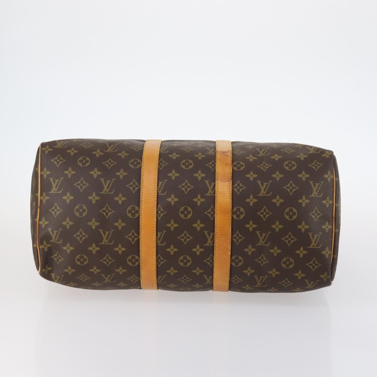 LOUIS VUITTON Monogram Keepall 45 Boston Bag M41428 LV Auth 142204