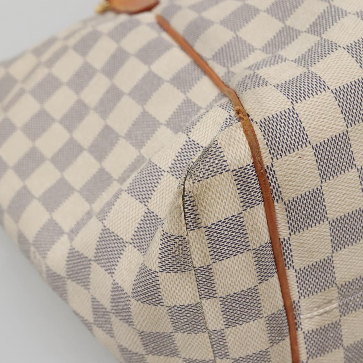 LOUIS VUITTON Damier Azur Totally MM Tote Bag N51262 LV Auth 142213