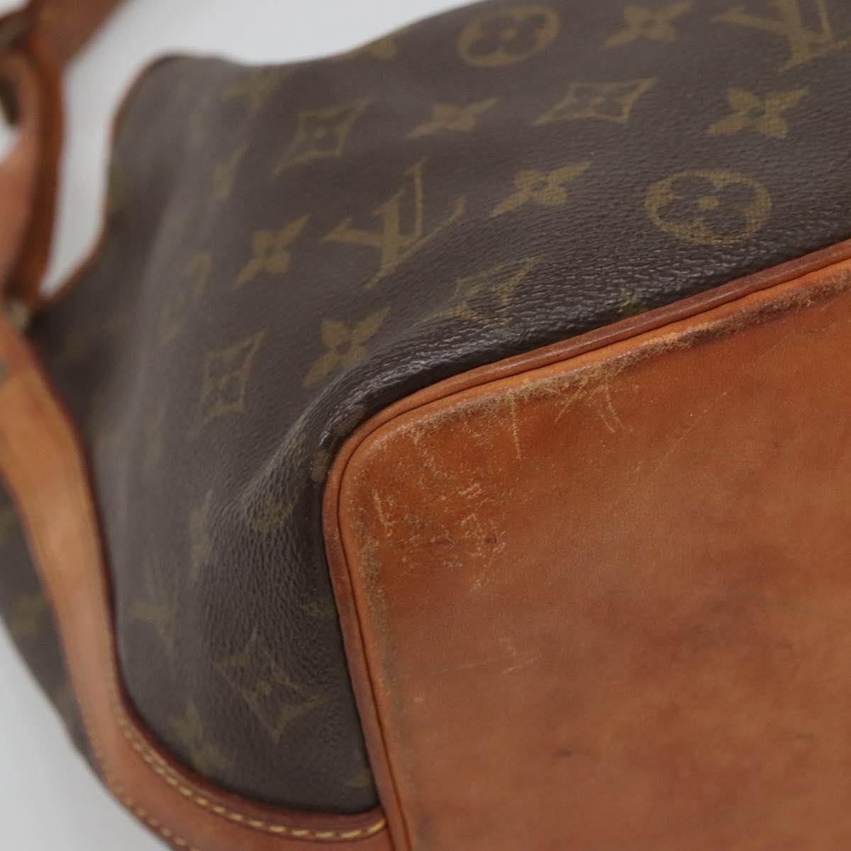 LOUIS VUITTON Monogram Petit Noe Shoulder Bag M42226 LV Auth 142221
