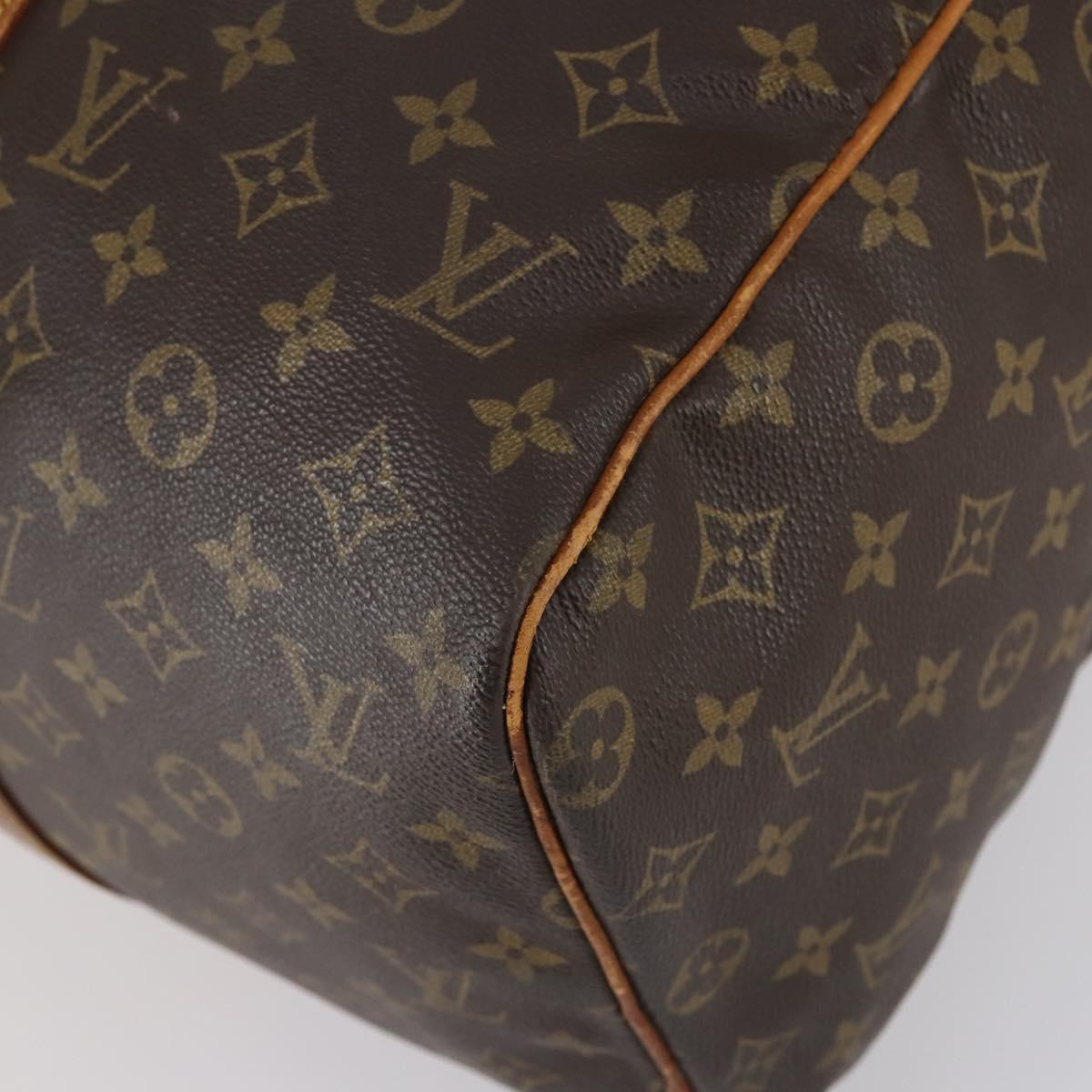 LOUIS VUITTON Monogram Sac Souple 45 Boston Bag M41624 LV Auth 142224