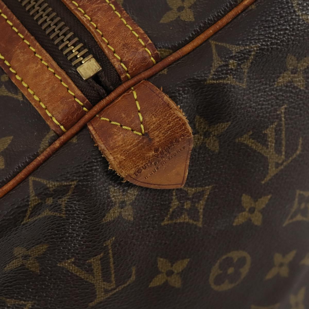 LOUIS VUITTON Monogram Sac Souple 45 Boston Bag M41624 LV Auth 142224