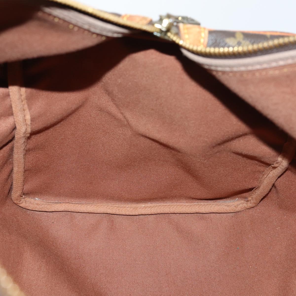 LOUIS VUITTON Monogram Sac Souple 45 Boston Bag M41624 LV Auth 142224