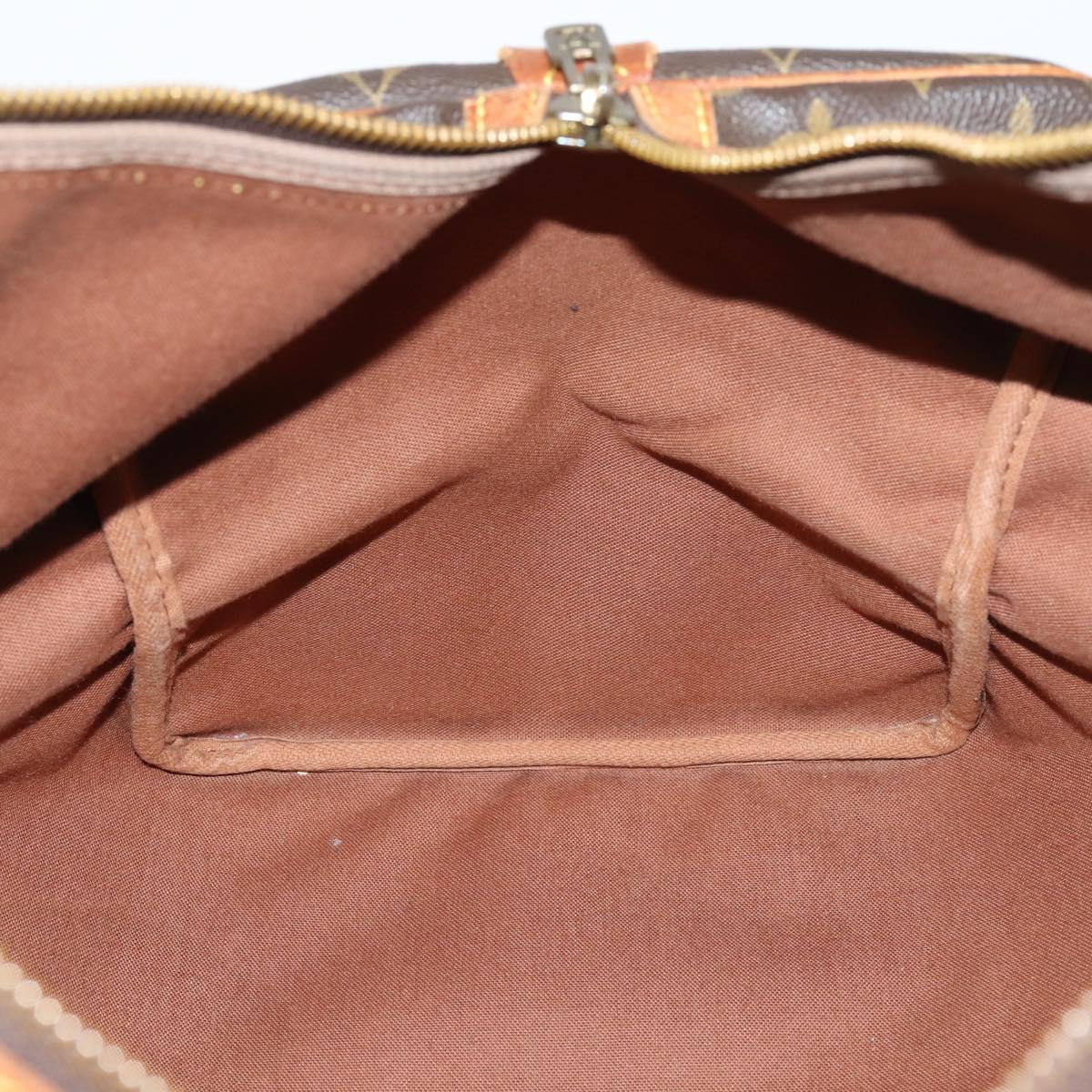 LOUIS VUITTON Monogram Sac Souple 45 Boston Bag M41624 LV Auth 142224