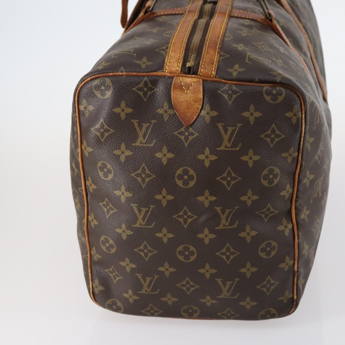LOUIS VUITTON Monogram Sac Souple 45 Boston Bag M41624 LV Auth 142224