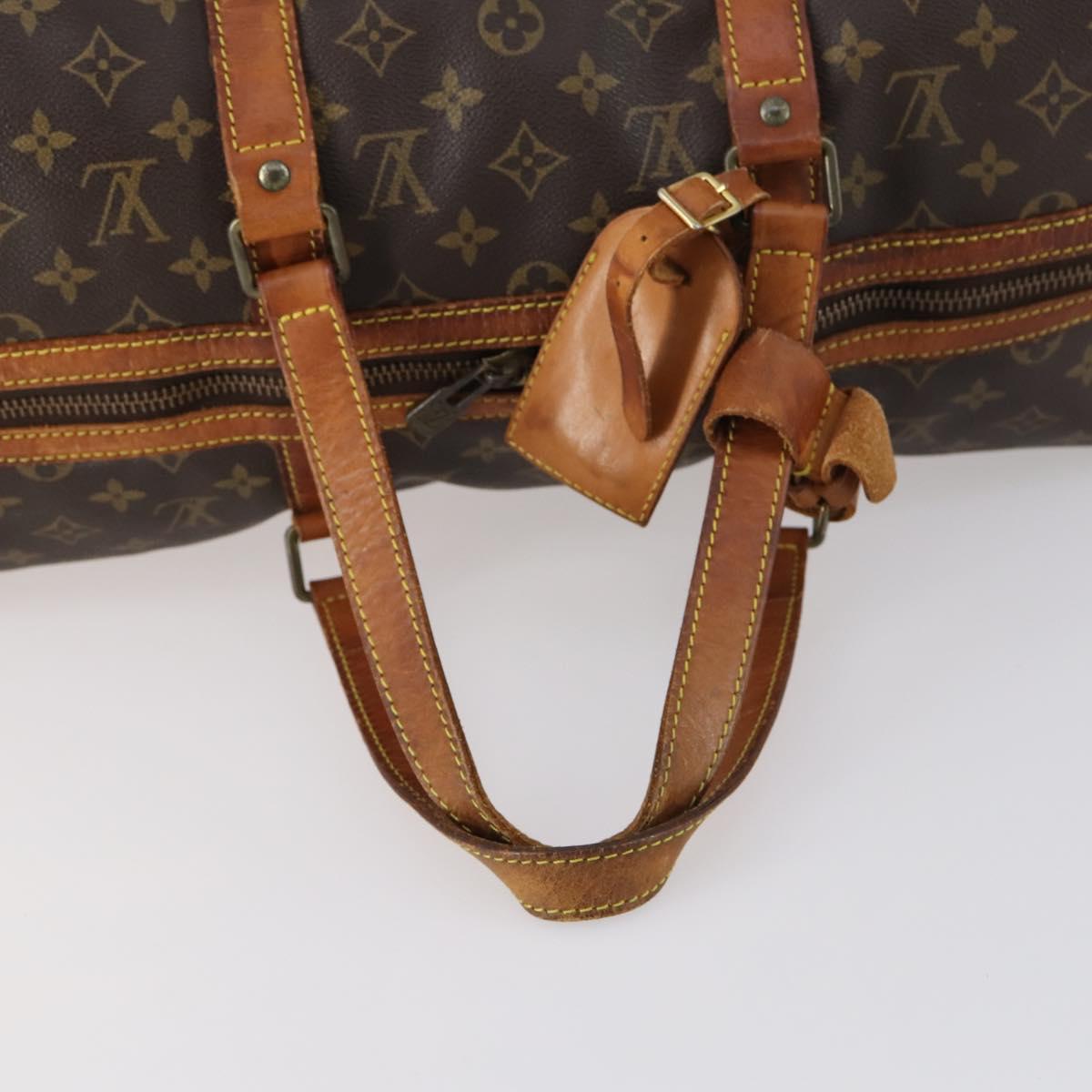 LOUIS VUITTON Monogram Sac Souple 45 Boston Bag M41624 LV Auth 142224