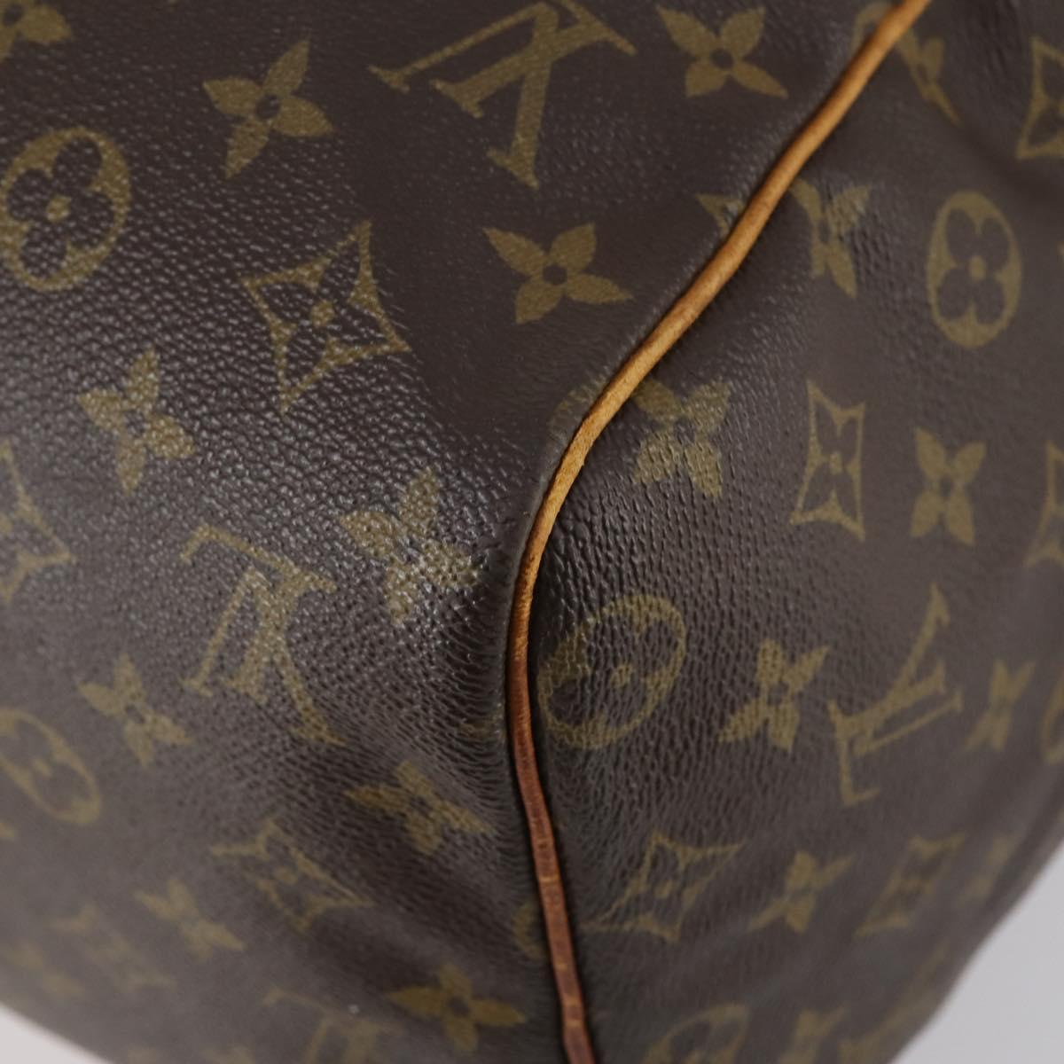 LOUIS VUITTON Monogram Sac Souple 45 Boston Bag M41624 LV Auth 142225