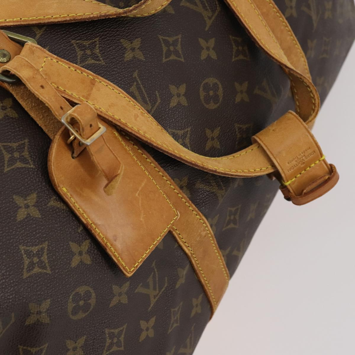 LOUIS VUITTON Monogram Sac Souple 45 Boston Bag M41624 LV Auth 142225