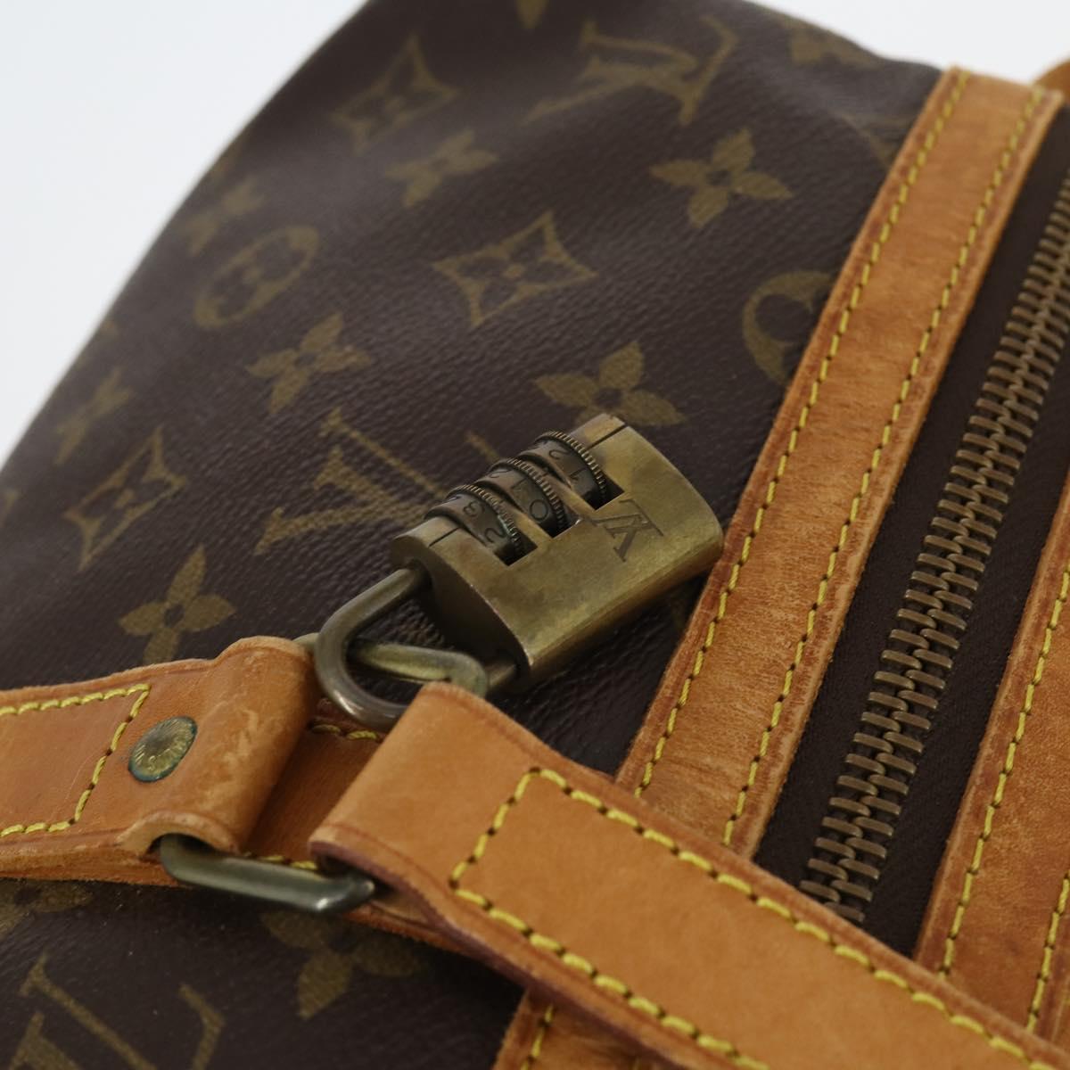LOUIS VUITTON Monogram Sac Souple 45 Boston Bag M41624 LV Auth 142225