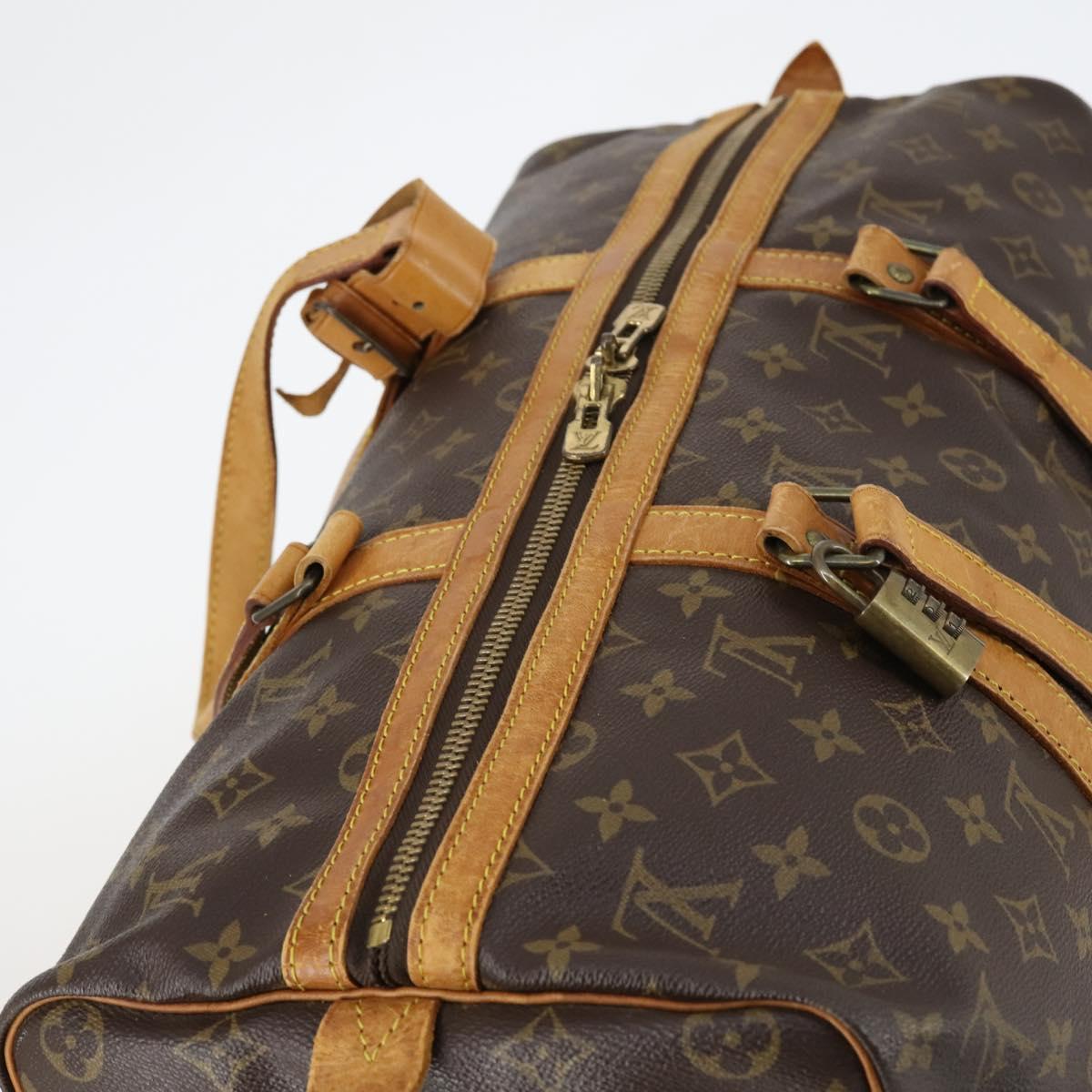LOUIS VUITTON Monogram Sac Souple 45 Boston Bag M41624 LV Auth 142225