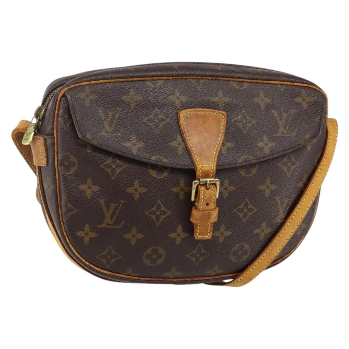 LOUIS VUITTON Monogram Jeune Fille MM Shoulder Bag M51226 LV Auth 142234