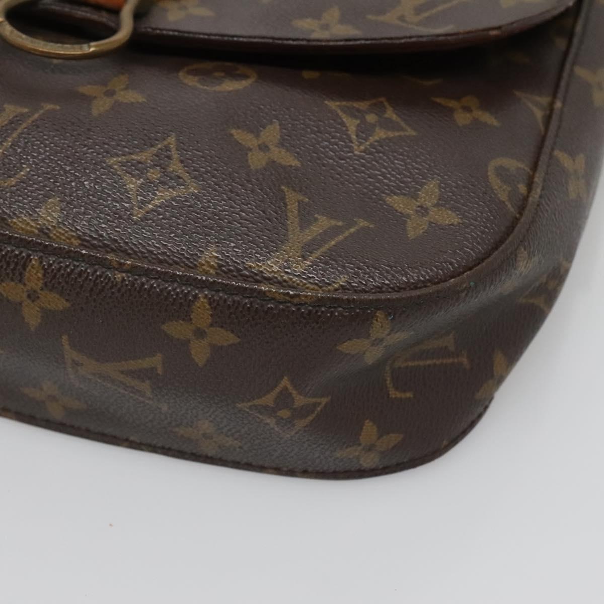 LOUIS VUITTON Monogram Saint Cloud GM Shoulder Bag M51242 LV Auth 142236