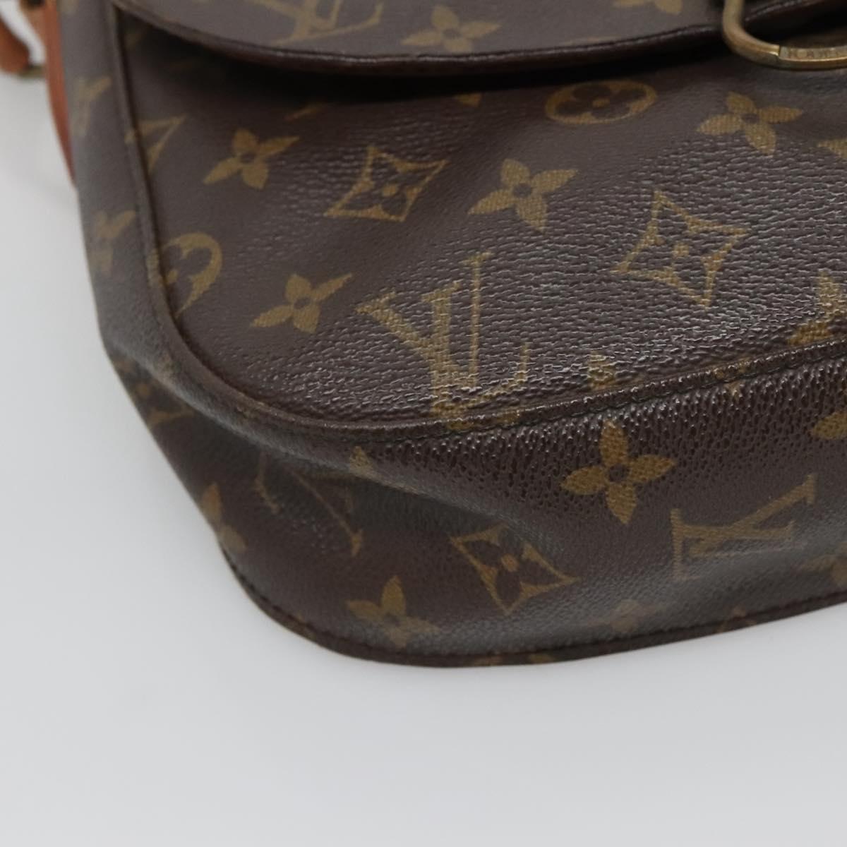 LOUIS VUITTON Monogram Saint Cloud GM Shoulder Bag M51242 LV Auth 142236