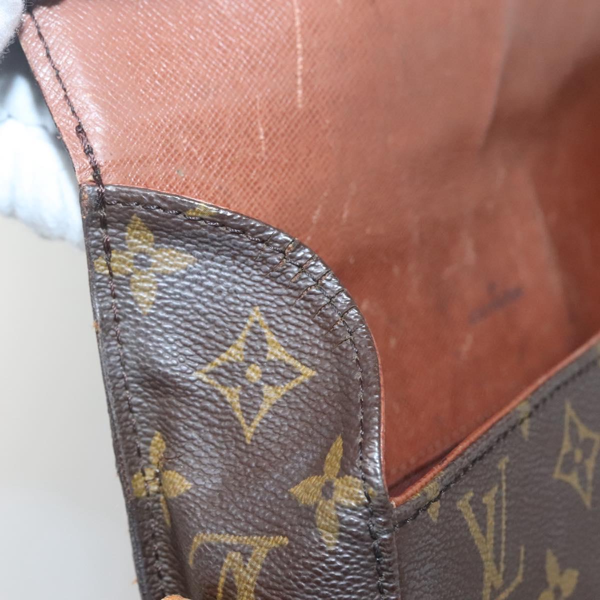 LOUIS VUITTON Monogram Saint Cloud GM Shoulder Bag M51242 LV Auth 142236