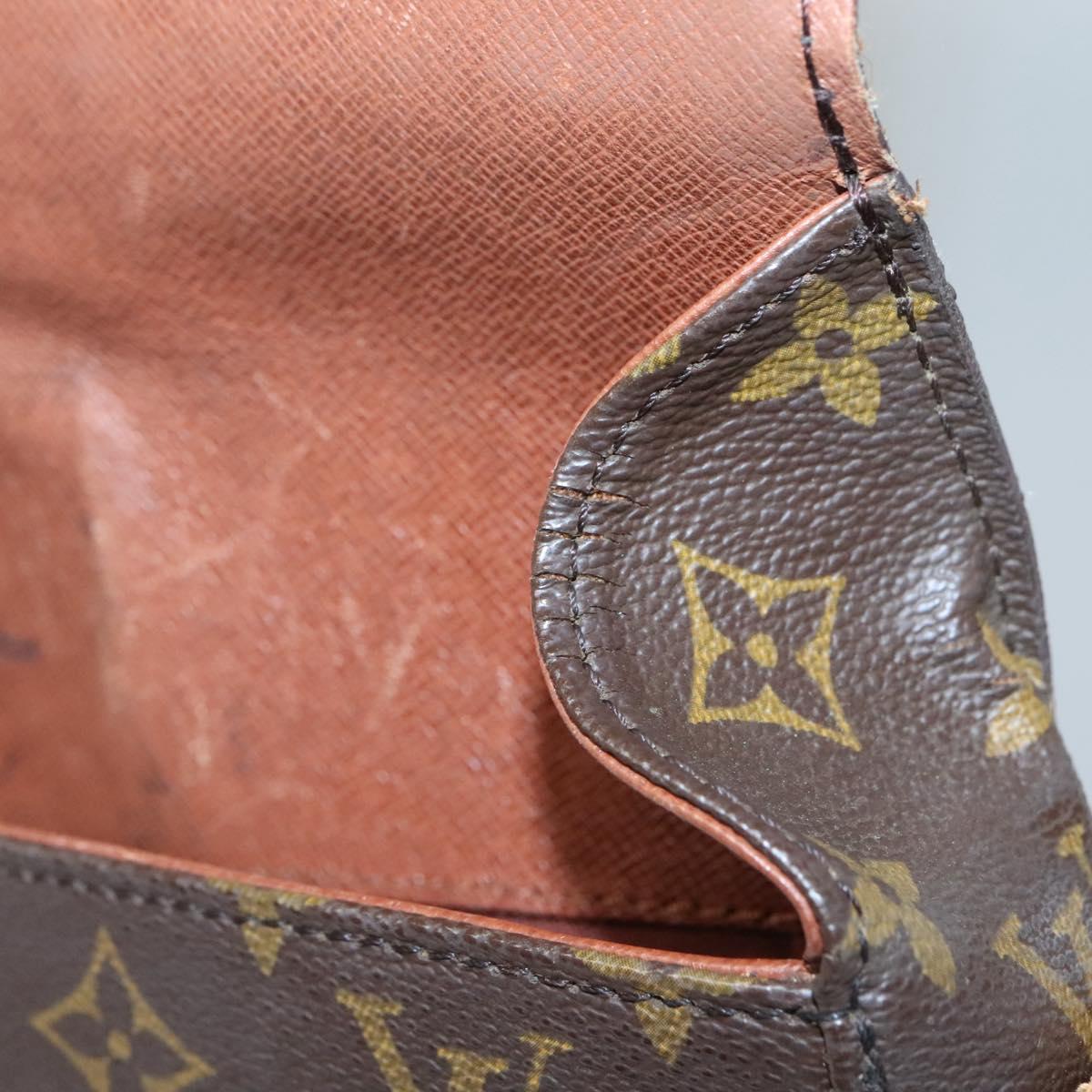 LOUIS VUITTON Monogram Saint Cloud GM Shoulder Bag M51242 LV Auth 142236
