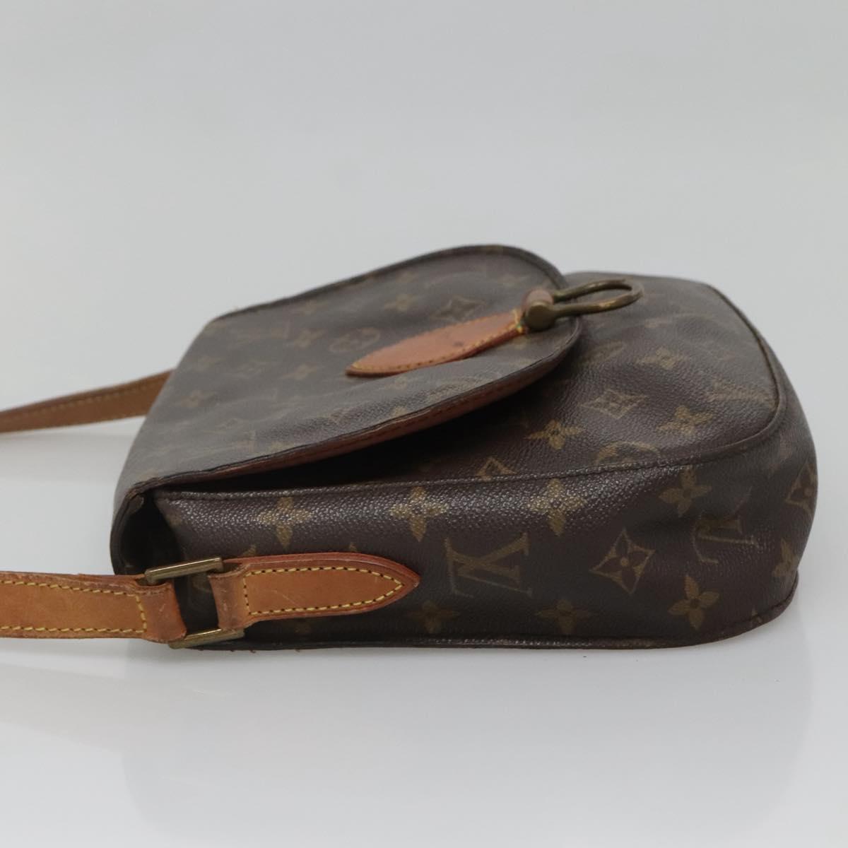 LOUIS VUITTON Monogram Saint Cloud GM Shoulder Bag M51242 LV Auth 142236