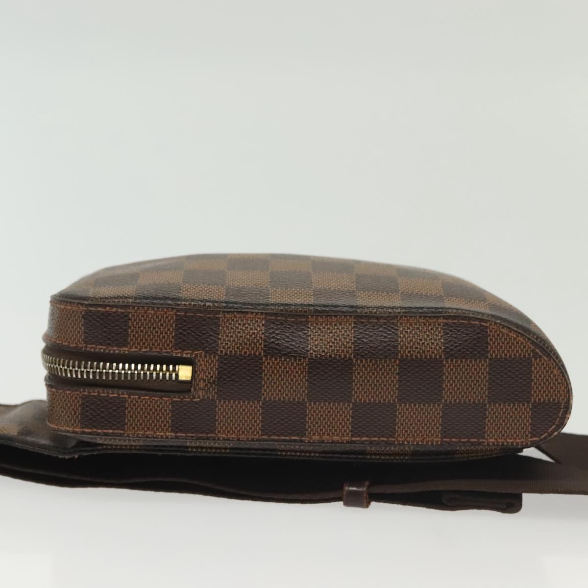 LOUIS VUITTON Damier Ebene Geronimos Shoulder Bag N51994 LV Auth 142270