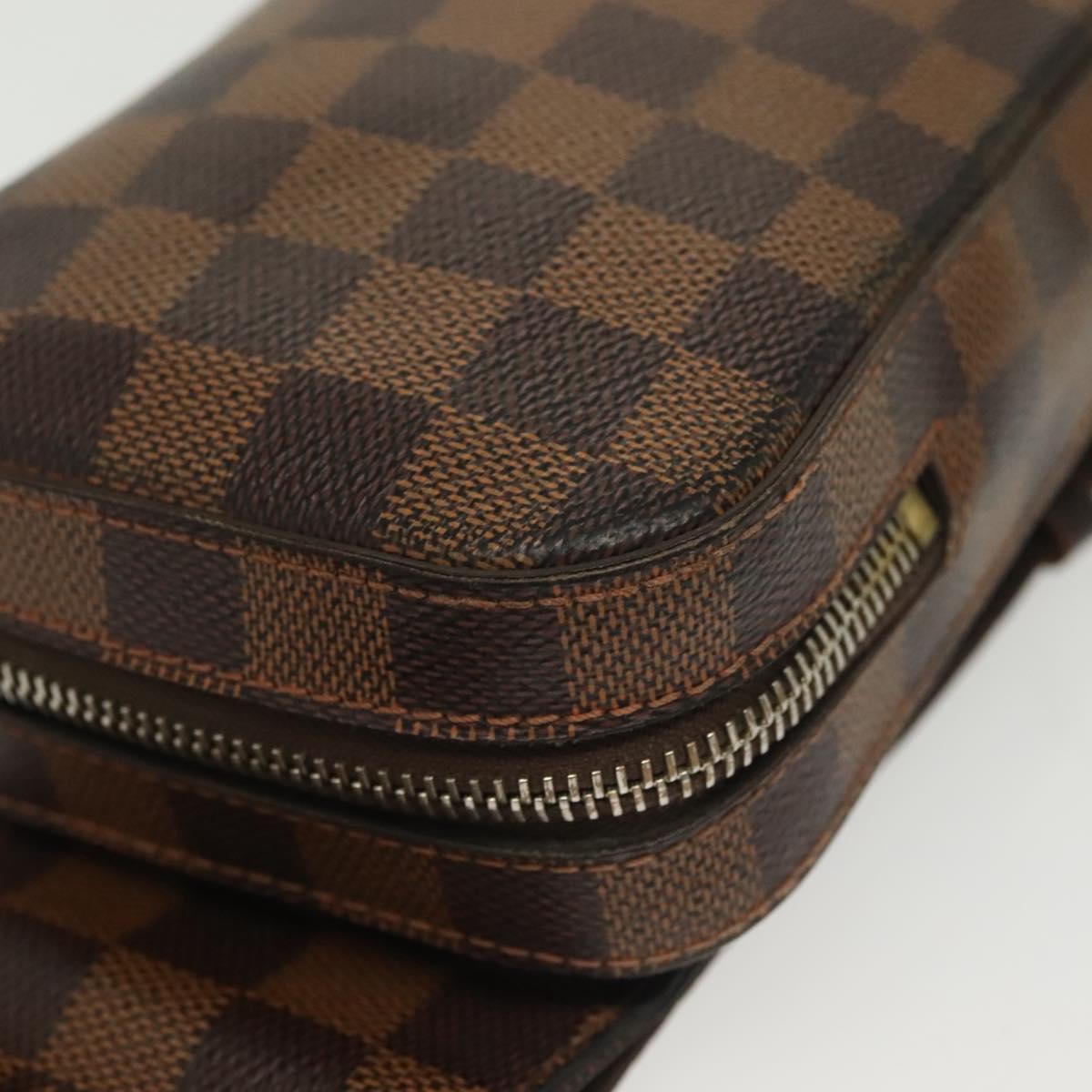 LOUIS VUITTON Damier Ebene Geronimos Shoulder Bag N51994 LV Auth 142270