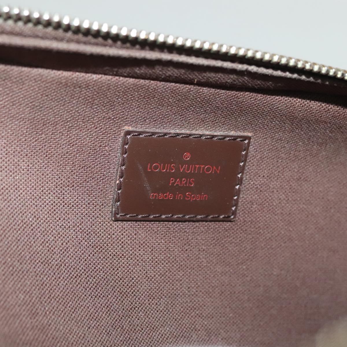 LOUIS VUITTON Damier Ebene Geronimos Shoulder Bag N51994 LV Auth 142270