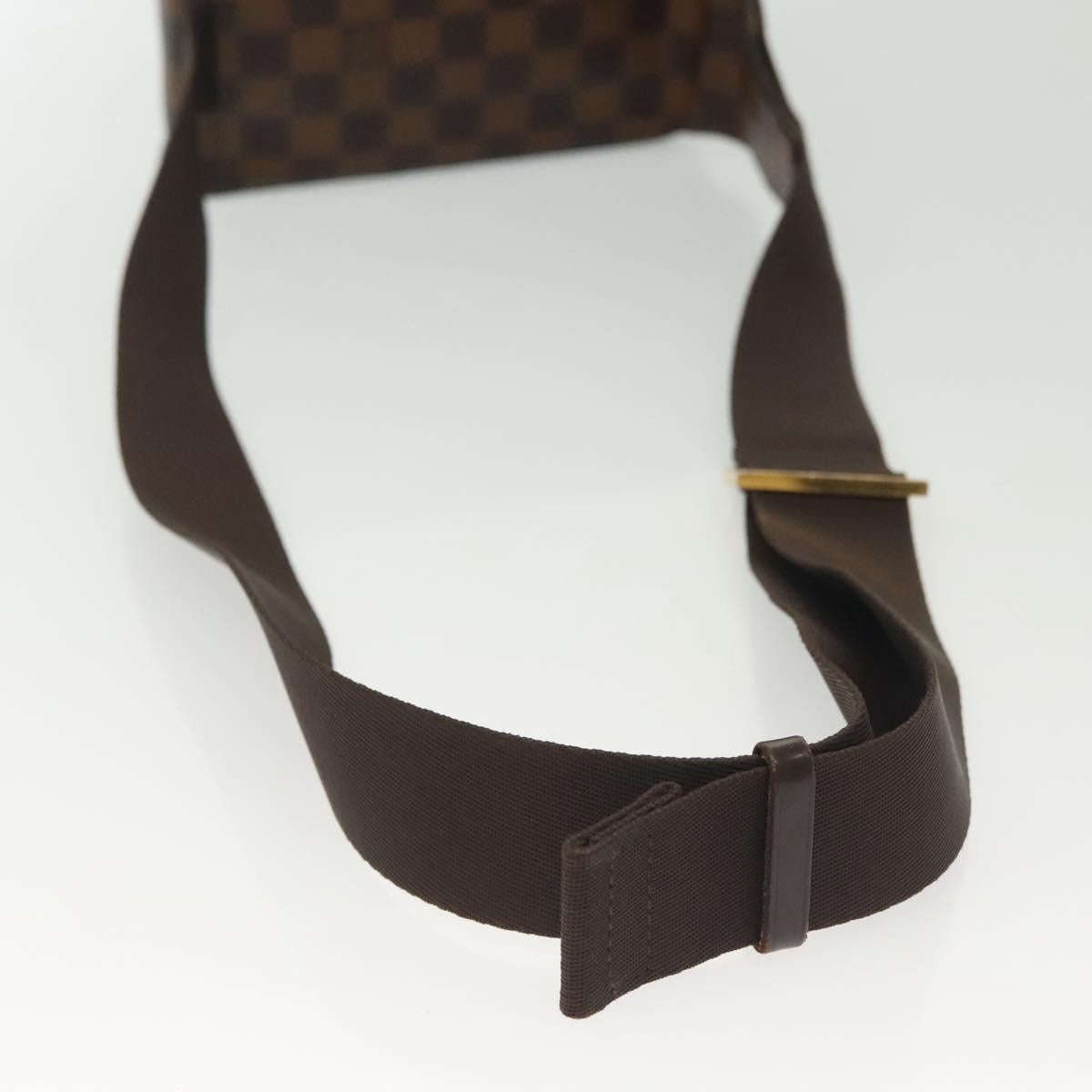 LOUIS VUITTON Damier Ebene Geronimos Shoulder Bag N51994 LV Auth 142270