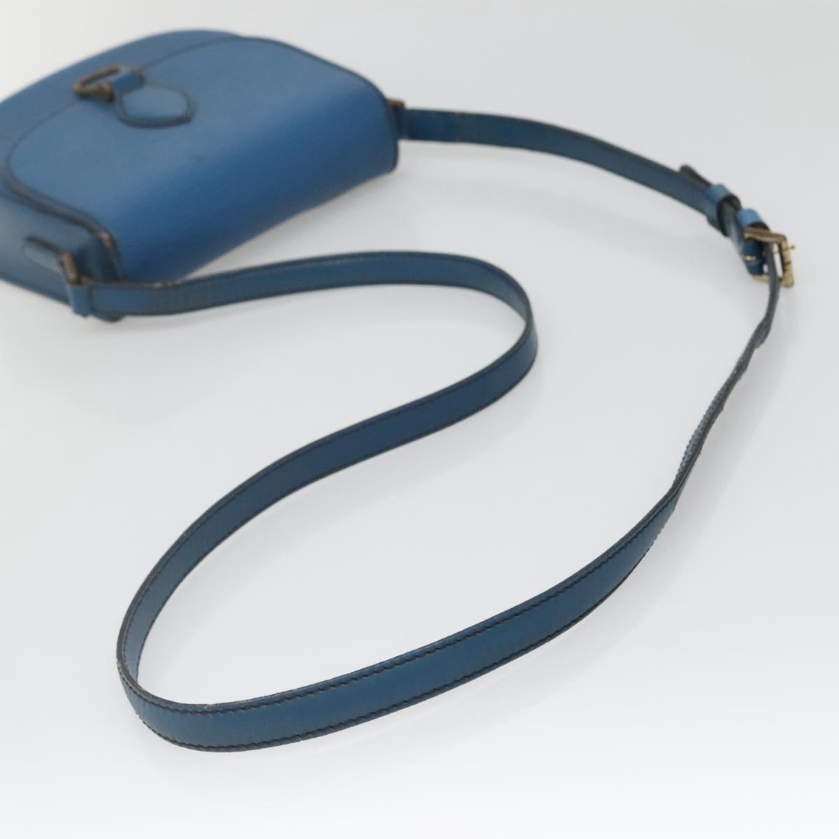 LOUIS VUITTON Epi Saint Cloud PM Shoulder Bag Blue M52195 LV Auth 142273