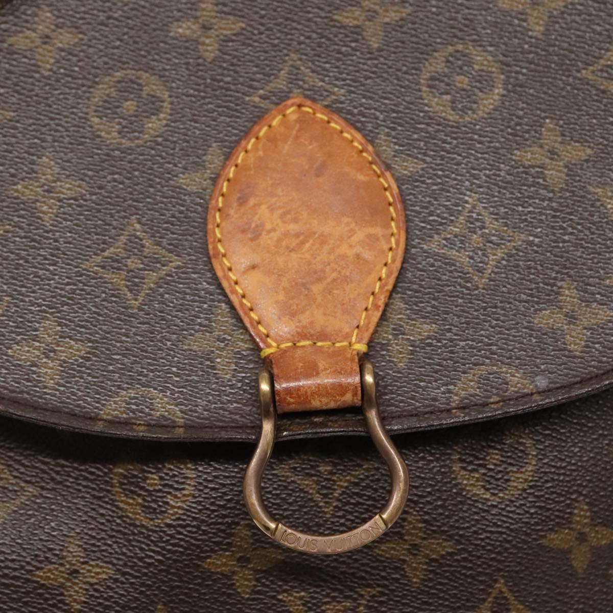 LOUIS VUITTON Monogram Saint Cloud GM Shoulder Bag M51242 LV Auth 142277