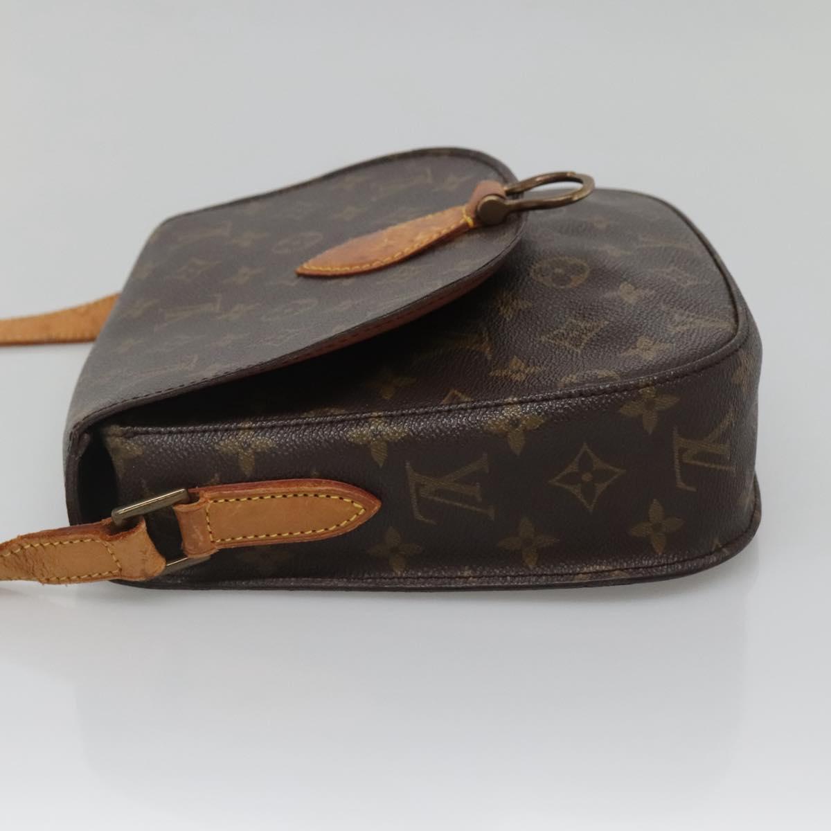 LOUIS VUITTON Monogram Saint Cloud GM Shoulder Bag M51242 LV Auth 142277